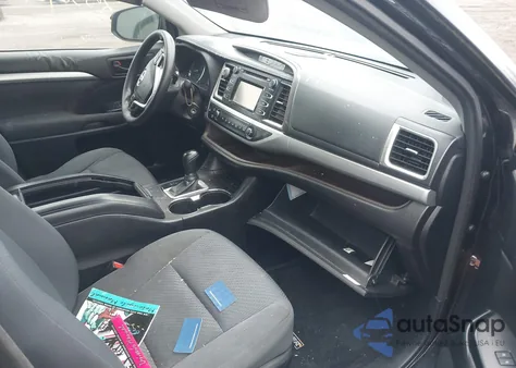 2015 Toyota Highlander Le V6 from USA, damaged, VIN 5TDBKRFH3FS134365